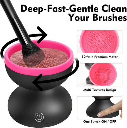 Electric Makeup Brush Cleaner Machine