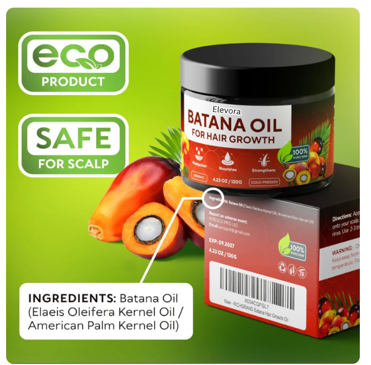 Pure Batana Oil – Expert Formula for Regrowth & Protection
