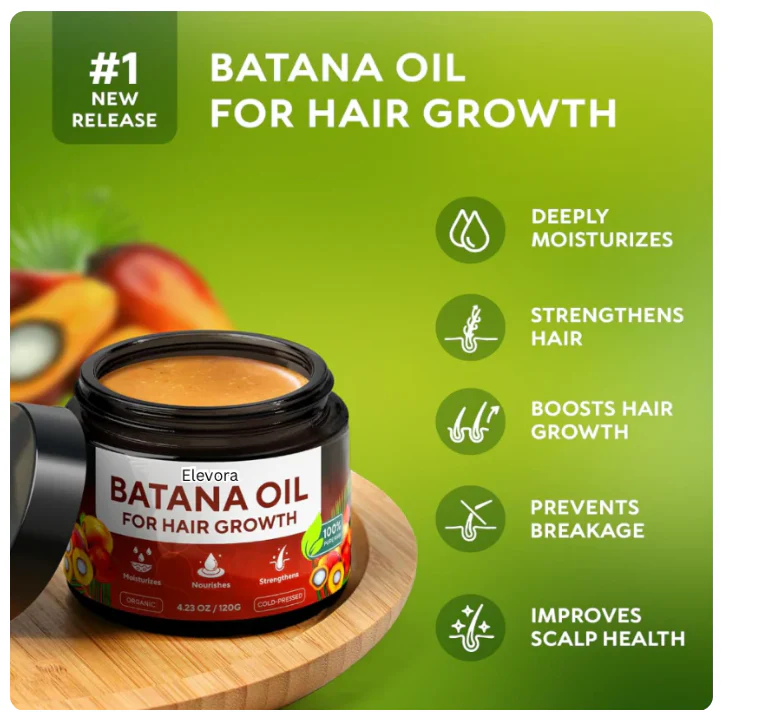Pure Batana Oil - Expert Formula for Regrowth & Protection