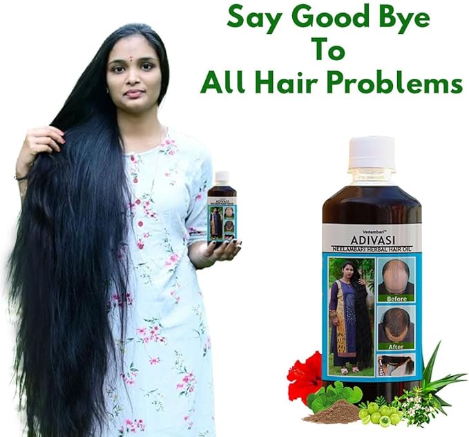 🍃ORIGINAL ADIVASI HERBAL HAIR OIL