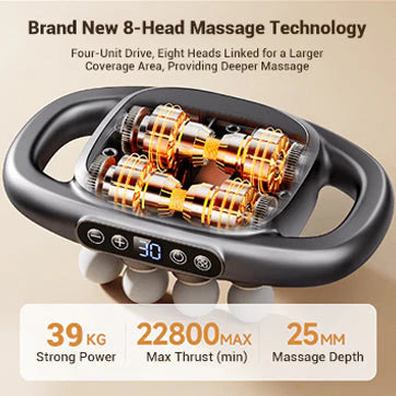 6-Headed Massage Gun  for Full Body Muscle Relaxation Pain Relief