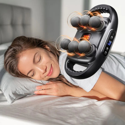 6-Headed Massage Gun  for Full Body Muscle Relaxation Pain Relief